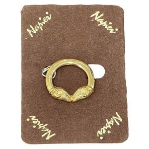 Napier Kissing Rams Brooch Pin Retro Vintage 1980s